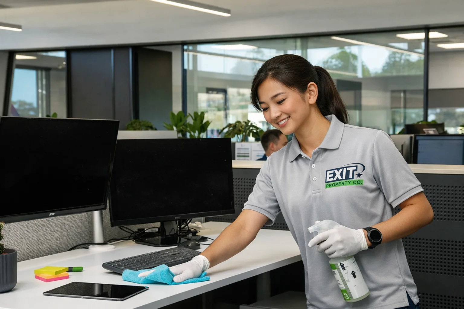 Clean modern office space Perth professional cleaning