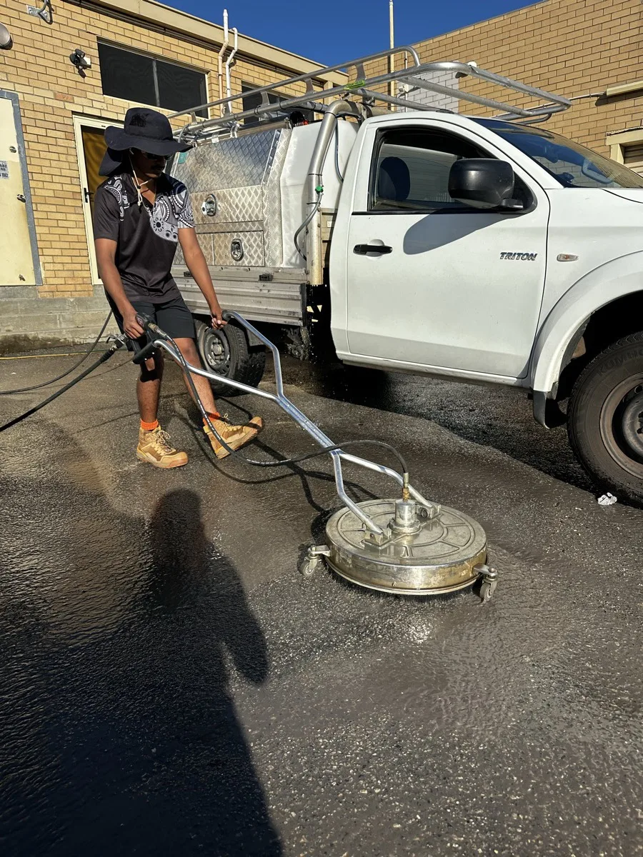 Industrial warehouse pressure washing Perth cleaning service
