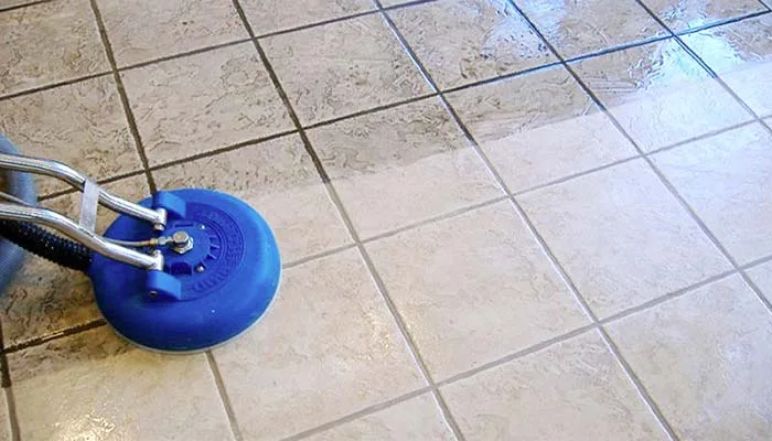 Tile and grout steam cleaning Perth gym facility